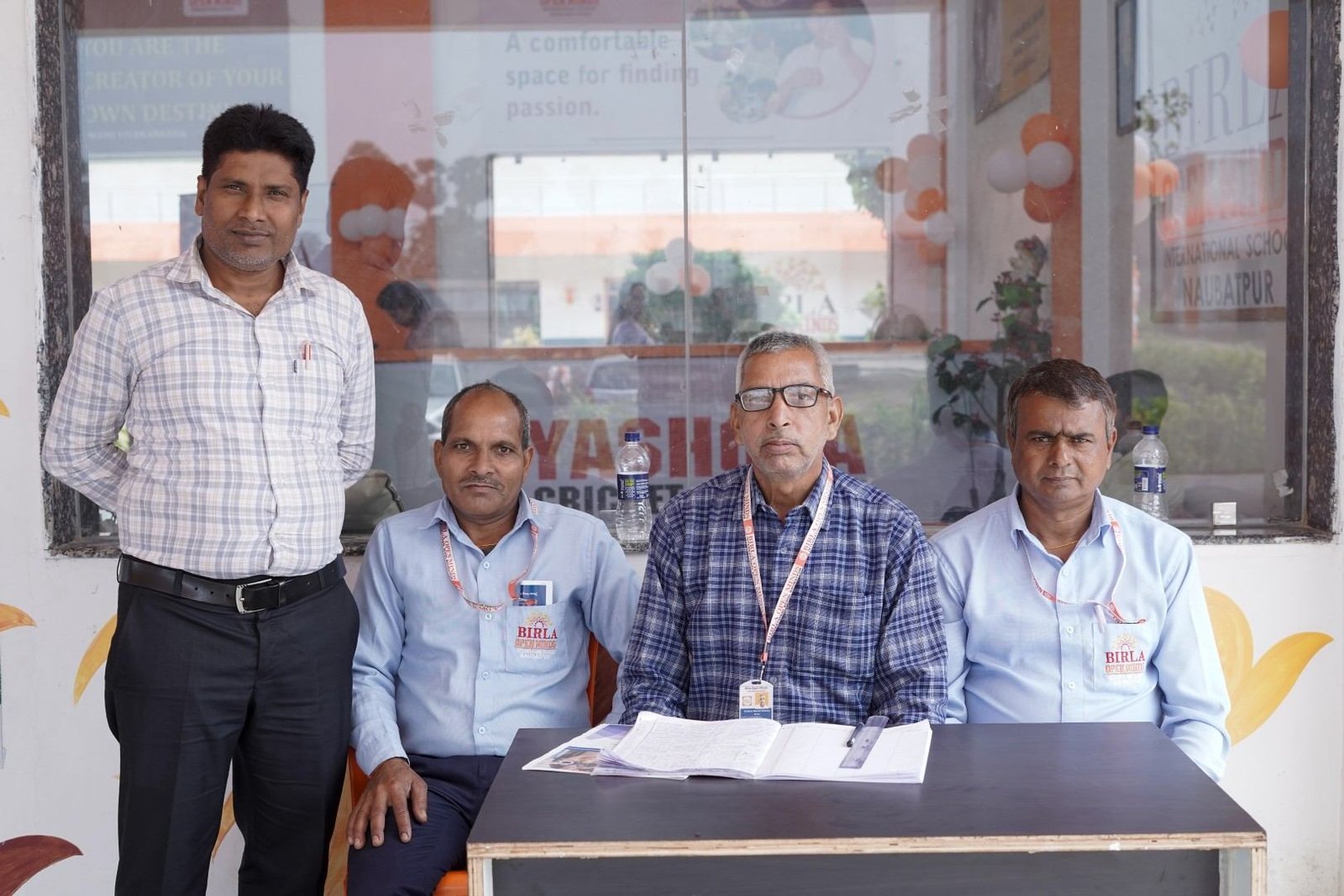 School guidance desk at Birla Open Minds International School, Naubatpur