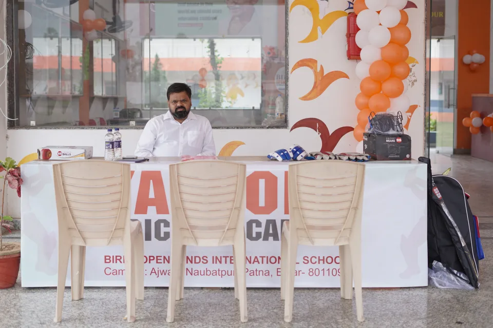 Students participating in YCA activities at BOMIS Naubatpur