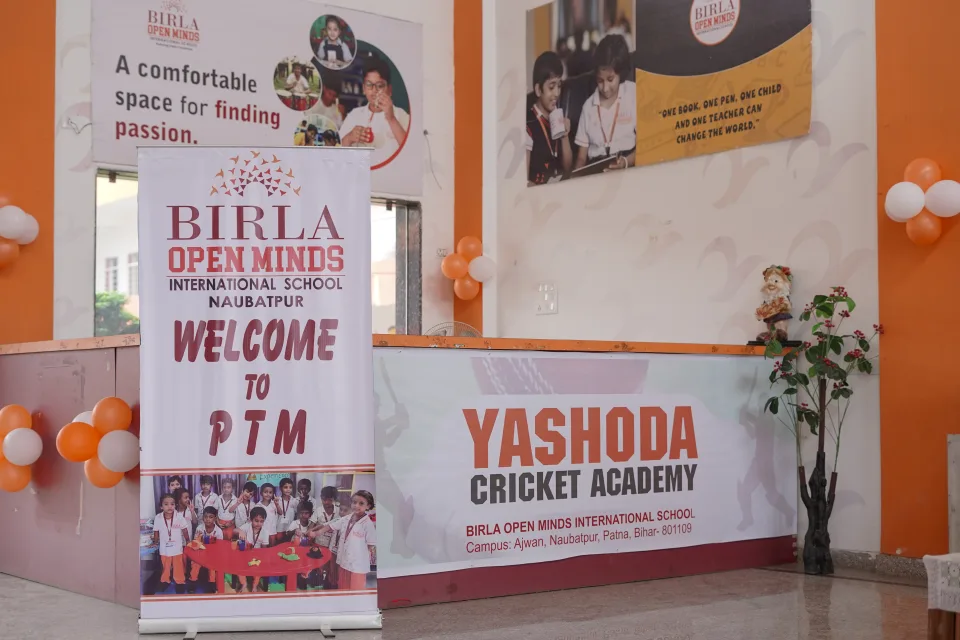 Students participating in YCA activities at BOMIS Naubatpur