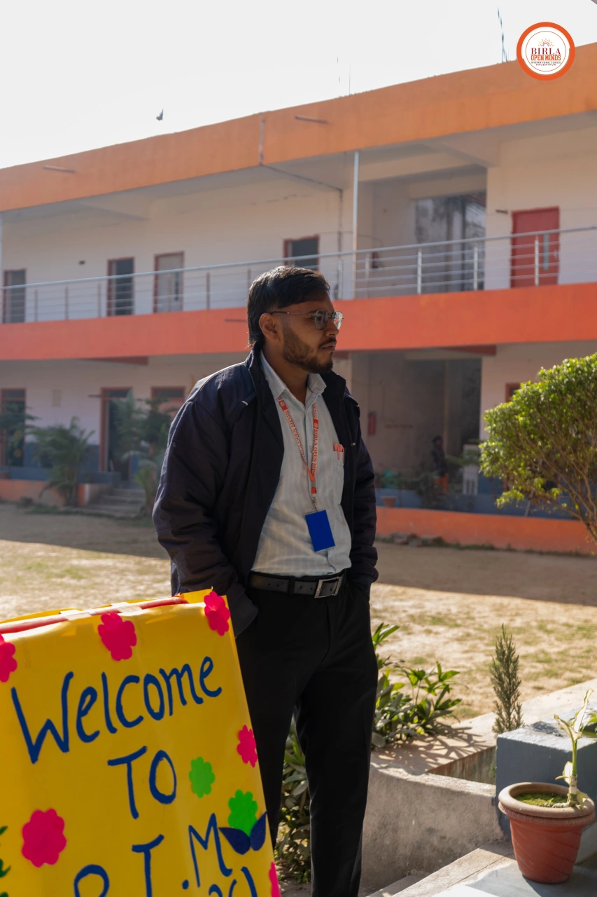 Parents and teachers during the 2025–26 parent–teacher meeting at BOMIS Naubatpur