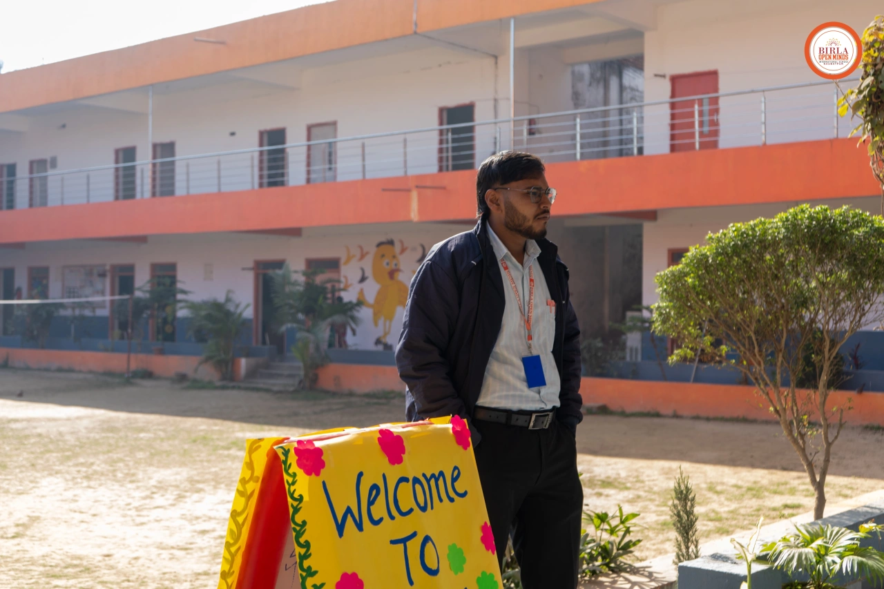 Parents and teachers during the 2025–26 parent–teacher meeting at BOMIS Naubatpur