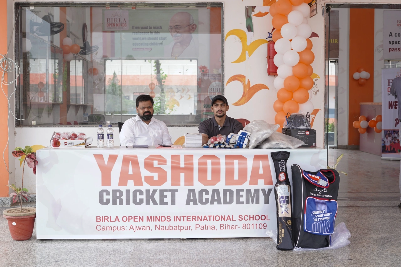 Students participating in YCA activities at BOMIS Naubatpur