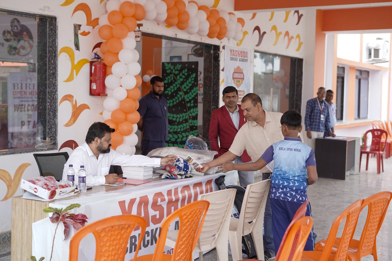 Students participating in YCA activities at BOMIS Naubatpur