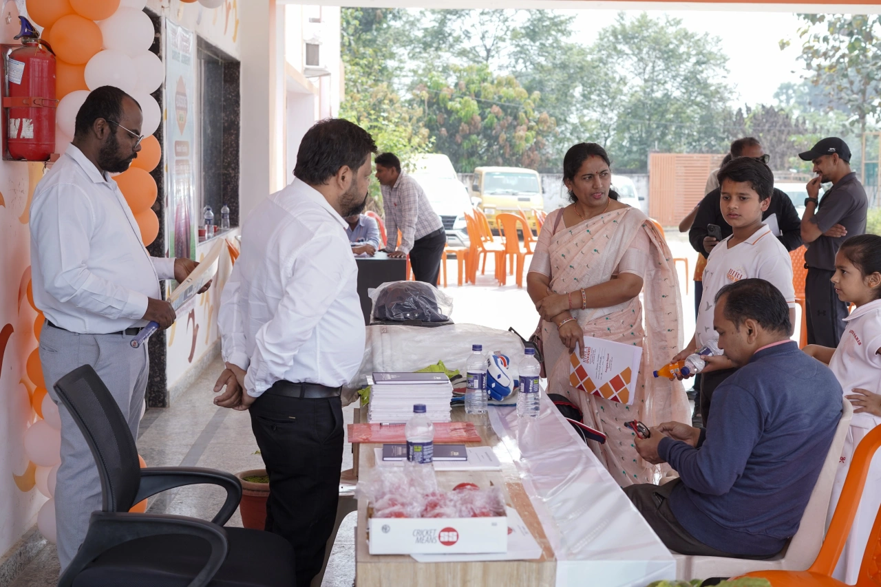 Students participating in YCA activities at BOMIS Naubatpur